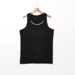 Tank top z haftowanym wzorem